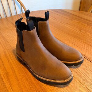 Nisolo Go to Chelsea Boots Men Size 13 Tobacco Color